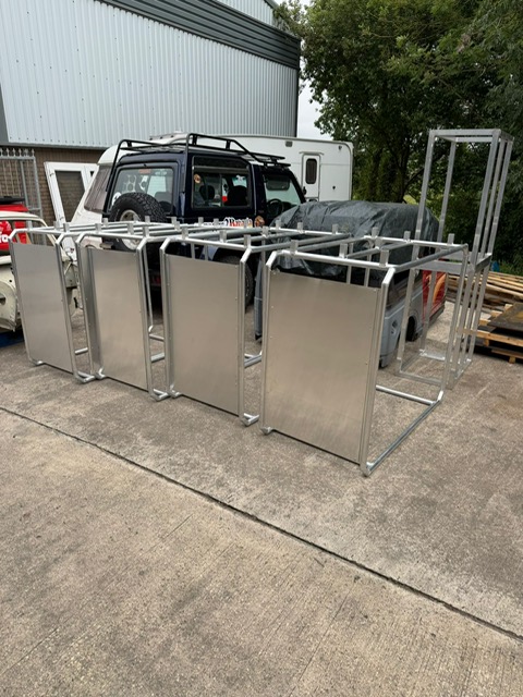 Bespoke aluminium fabrication