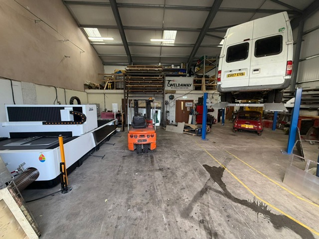 Weldaway workshop in Axminster